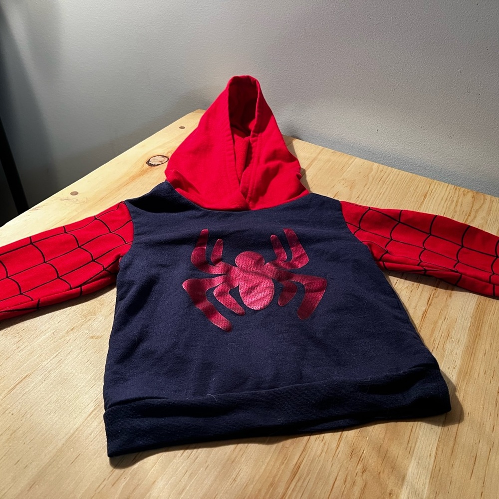 2T Spiderman Hoodie